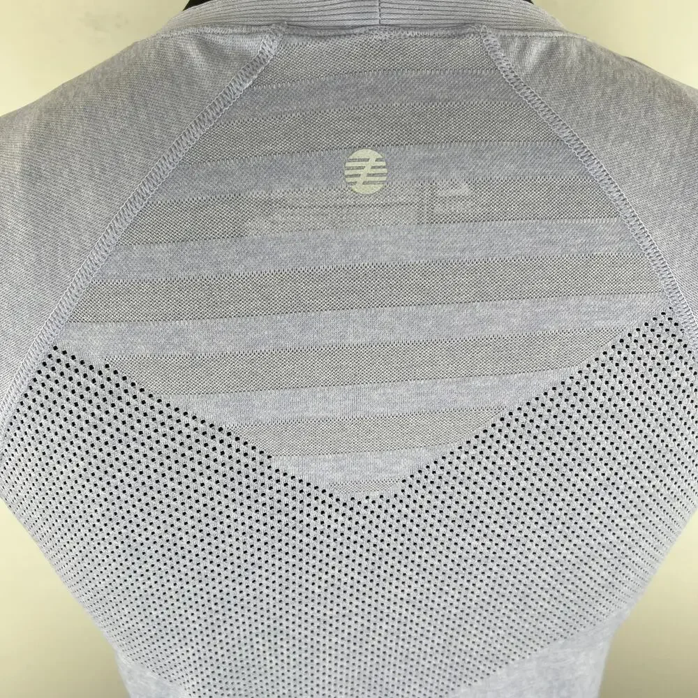 Z by Zella Purple Perfume S Move Thru Short Sleeve Seamless T-Shirt Yoga Size M